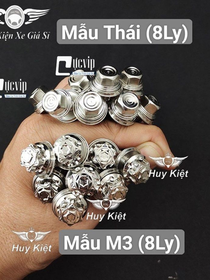 Ốc Salaya 6Ly 8Ly (M3) (THÁI) Inox 304 Tặng Kèm Lông Đền Inox 304 Salaya, Chiều Dài Đầy Đủ Các Size (Giá Sỉ 1 Ốc) MS9999