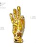 Combo Đầu Chìa Khóa Xe Máy Độ Kiểu Ngón Tay + Móc Khóa Lò Xo Cao Cấp MS3898