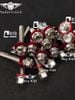 Ốc Salaya 8Ly, 10Ly (THÁI) Inox 304 Tặng Kèm Lông Đền Nhôm Đỏ, Chiều Dài Đầy Đủ Các Size (Giá Sỉ 1 Ốc)