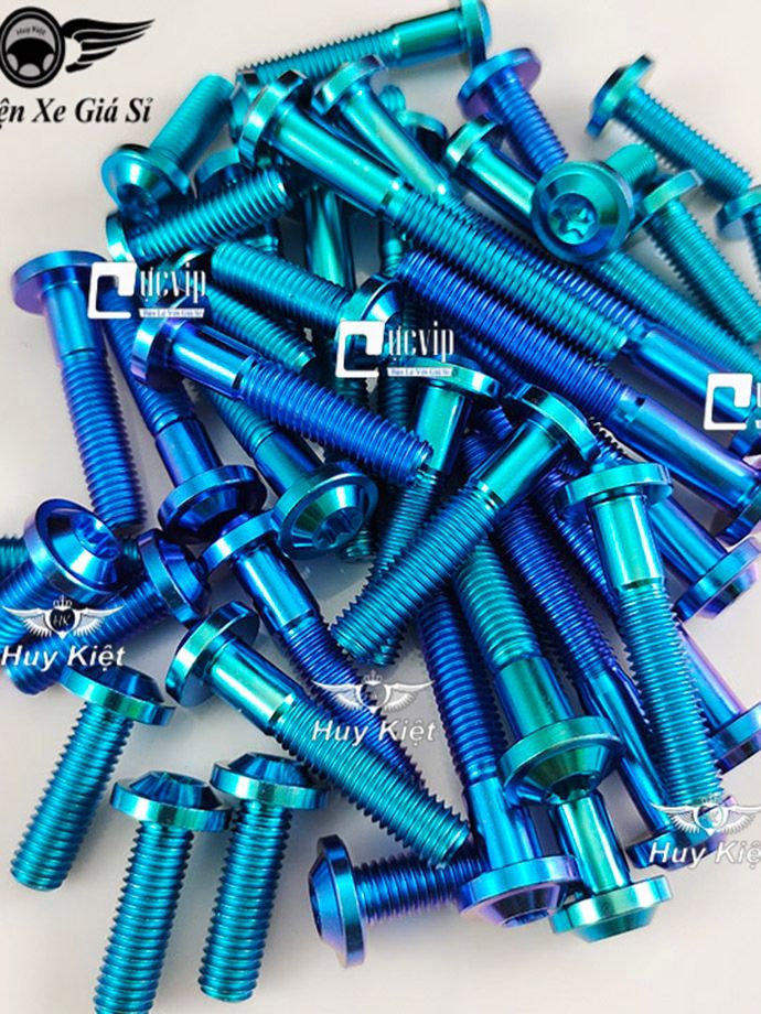 Ốc Titan GR5 6Li, 8Li, 10Li Chiều Dài Đầy Đủ Các Size – Phụ Kiện Xe Giá Sỉ