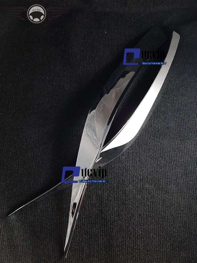 Ốp Nẹp Xường AirBlade 2016 - 2019 Xi Inox, Mạ Crom MS2580