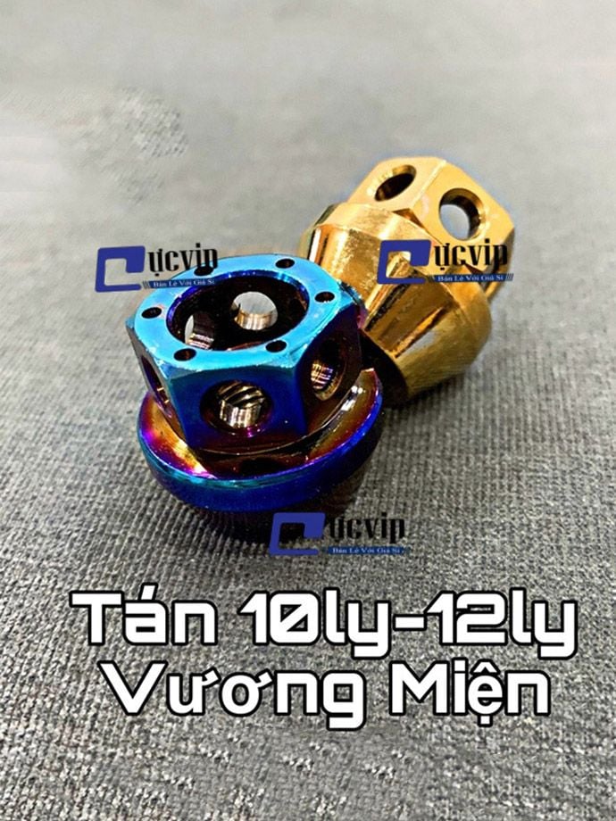 Tán 10 Ly Vương Miện Xi Titan, Vàng MS2778