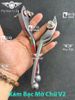 Cặp Tay Thắng Nhôm + 3 Ốc Tay Thắng Inox 304 D3 Tặng LĐ Đỏ Vario 2018 - 2021, Vario 2022 - 2025 125cc MS6678