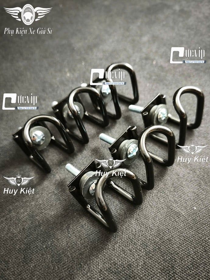 [Inox 304 Sơn Tĩnh ĐIện] Móc Treo Đồ Xe Máy Kiểu (Chữ U) (KHÔNG Rỉ Sét) Gắn Nhiều Dòng Xe Máy MS6675