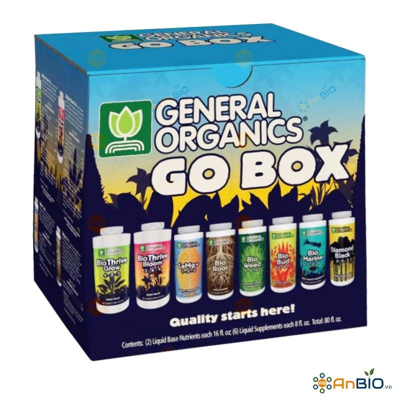 GENERAL ORGANICS GO BOX AnBIO.vn Agriculture Natural Biotechnology