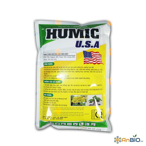 Phân hữu cơ HUMIC U.S.A | SIÊU RA RỄ, TẠO RỄ MỚI - Gói 1Kg – AnBIO.vn ...