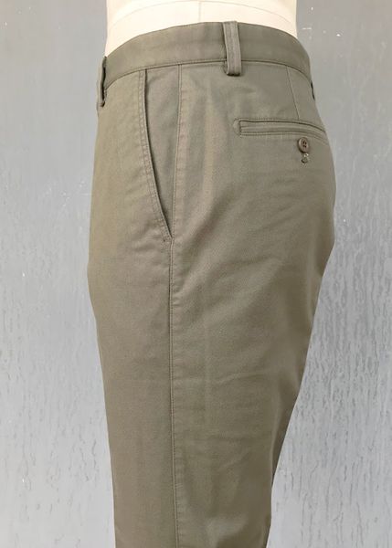 QUẦN KAKI NAM KHÔNG LY CHỐNG NHĂN QK30-063 KHAKI