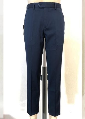  QUẦN TÂY NAM KHÔNG LY SLIMFIT QT52-031S NAVY 