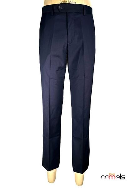 QUẦN TÂY KHÔNG LY REGULAR QT54-004-2 XANH ĐEN