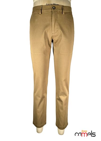 QUẦN KAKI NAM SLIMFIT QK34-413S-2 VÀNG ĐỒNG