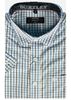 ÁO SƠMI NAM NGẮN TAY SLIMFIT B1927-21F-2 CARO XANH BIỂN