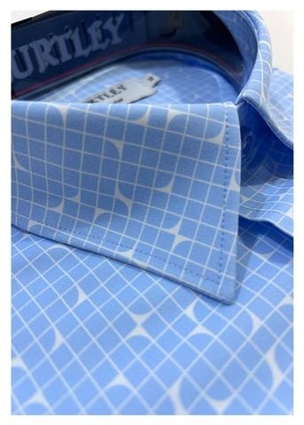  ÁO SƠ MI NGẮN TAY REGULAR VẠT NGANG AN75-048N-1 