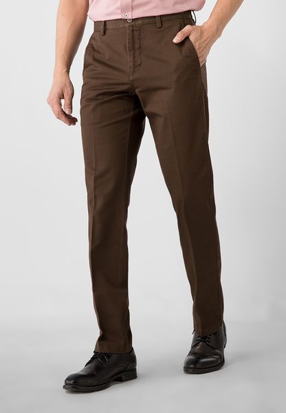 QUẦN KAKI NAM KHÔNG LY 31713-26-2 BROWN