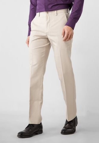  QUẦN KAKI NAM KHÔNG LY  QK30-52 BEIGE 