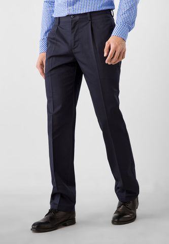  QUẦN KAKI NAM CÓ LY 31803-01-1 D/NAVY 