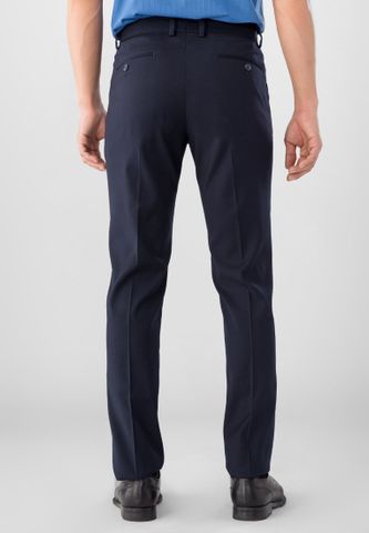  QUẦN TÂY NAM SLIMFIT KHÔNG LY 31812-09F-1 XANH ĐEN 