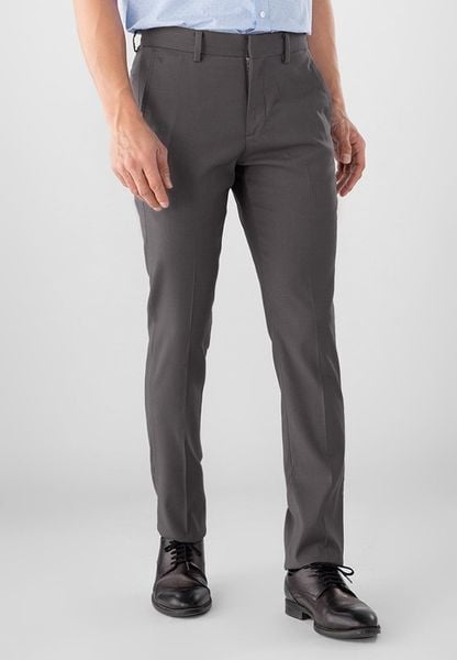 QUẦN TÂY NAM SLIMFIT KHÔNG LY 31812-09F-2 NÂU