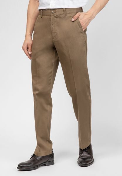 QUẦN KAKI NAM KHÔNG LY 31813-12-4 BROWN