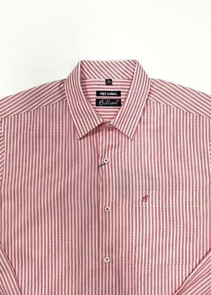 Áo sơ mi đen nam cao cấp Burberry tay dài kẻ caro sọc đỏ vàng nhạt