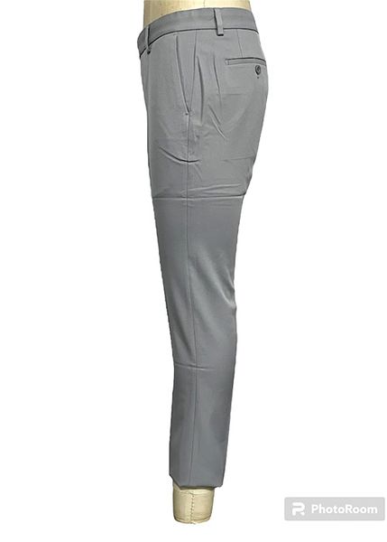 QUẦN TÂY NAM KHÔNG LY SLIMFIT QT51-012S XÁM