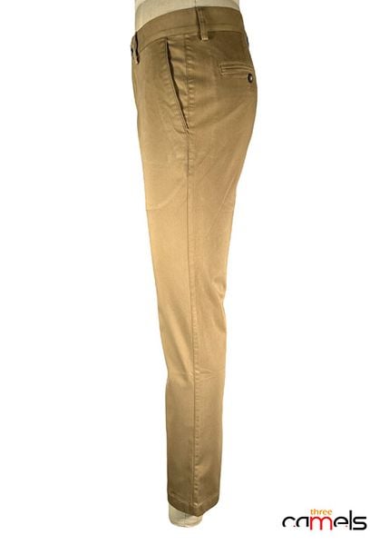 QUẦN KAKI NAM SLIMFIT QK34-413S-2 VÀNG ĐỒNG