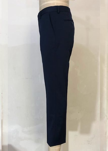 QUẦN TÂY NAM KHÔNG LY SLIMFIT QT52-031S NAVY