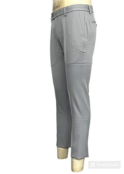QUẦN TÂY NAM KHÔNG LY SLIMFIT QT51-012S XÁM