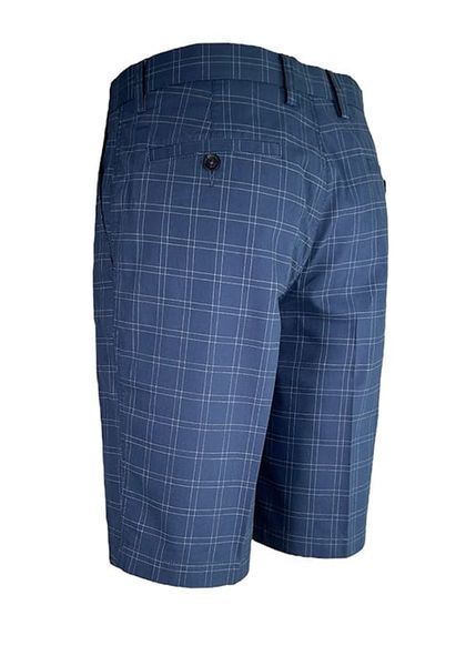 QUẦN SHORT NAM REGULAR QS94-317-1 CARO XANH