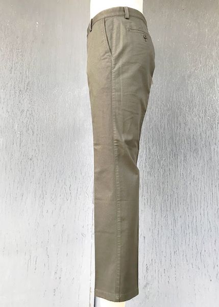 QUẦN KAKI NAM KHÔNG LY CHỐNG NHĂN QK30-063 KHAKI