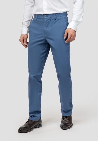 QUẦN KAKI KHÔNG LY REGULAR 51913-05-1 BLUE