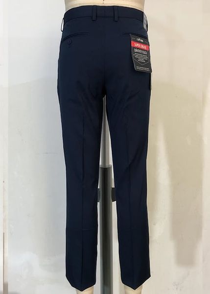 QUẦN TÂY NAM KHÔNG LY SLIMFIT QT52-031S NAVY