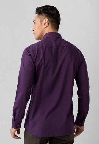  ÁO SƠ MI NAM SLIMFIT DÀI TAY B1817-06F-1 TÍM THAN 