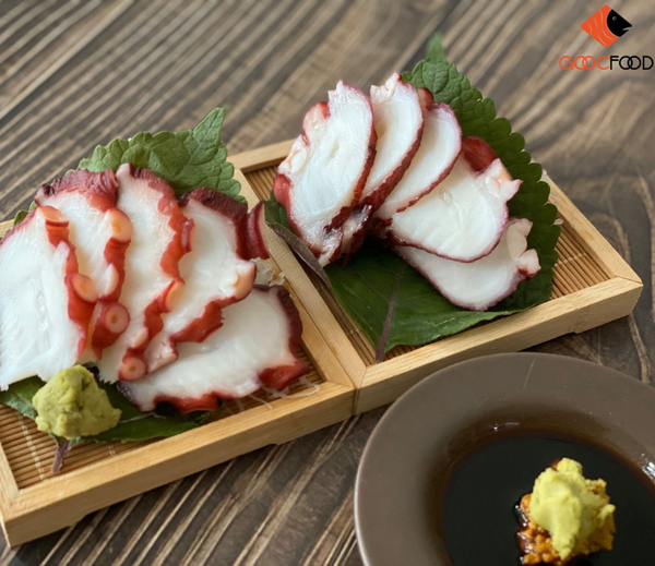 Sashimi bạch tuộc - GoocFood