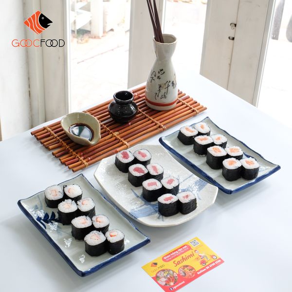 Combo Maki 270k ( maki cá hồi+ maki cá ngừ + maki thanh cua )