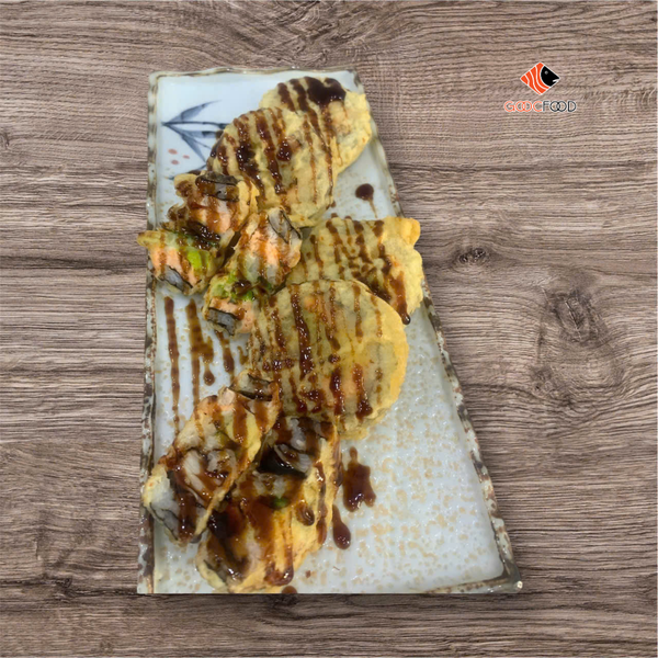 Cuộn thập cẩm chiên Tempura