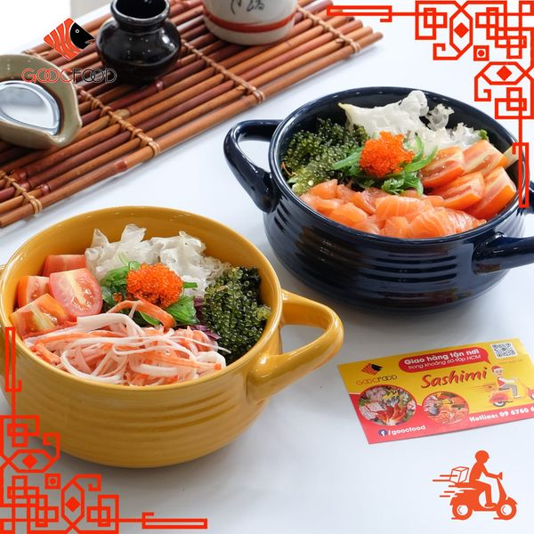 Combo Salad 259k ( S Thanh cua + S cá hồi )