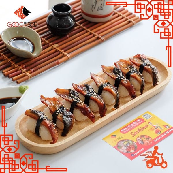 set Sushi Unagi Lươn Nhật Nướng