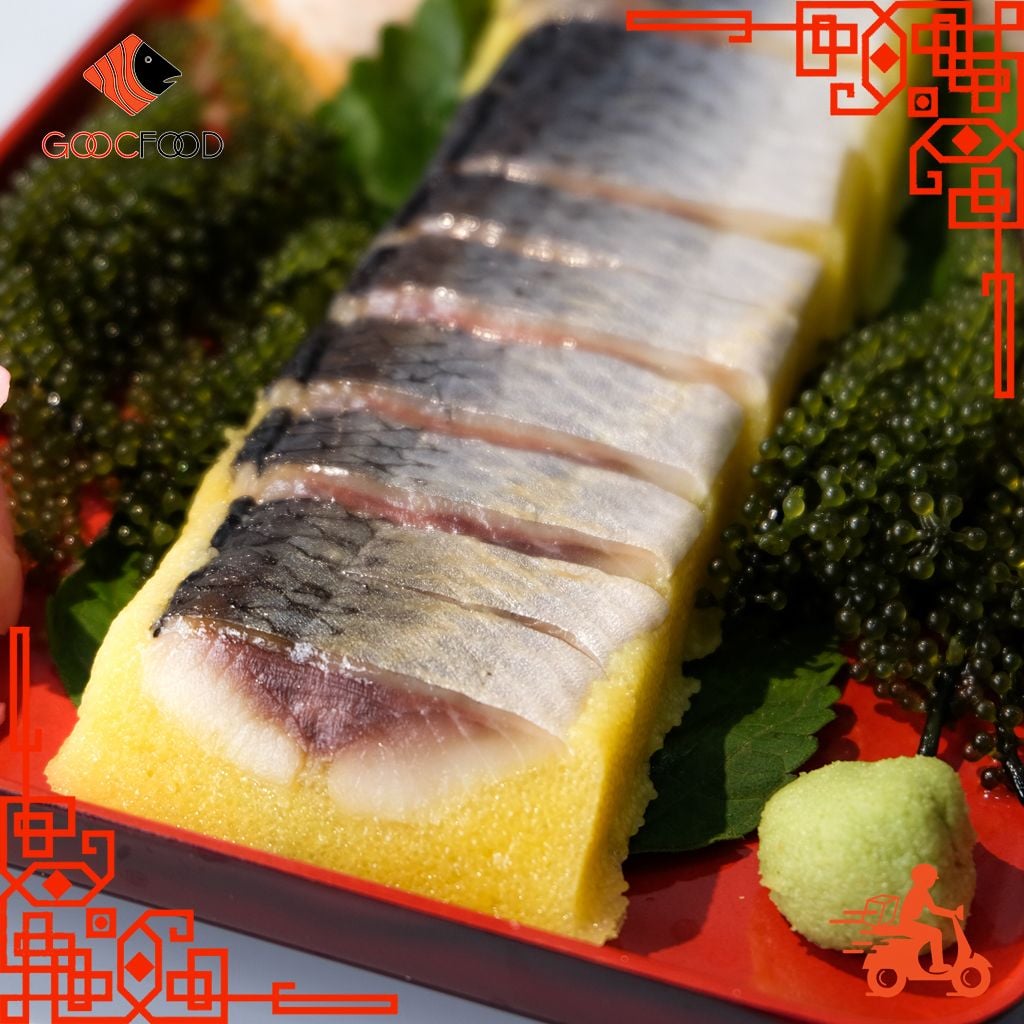SASHIMI cá TRÍCH ép trứng Nhật Bản
