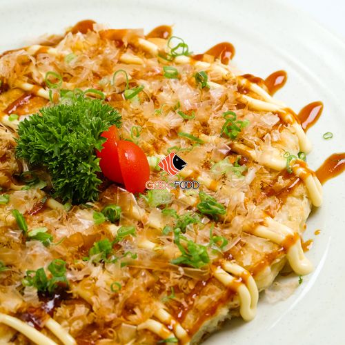 CA Bánh xèo Nhật ( Okonomiyaki, Japanese Pan cake)
