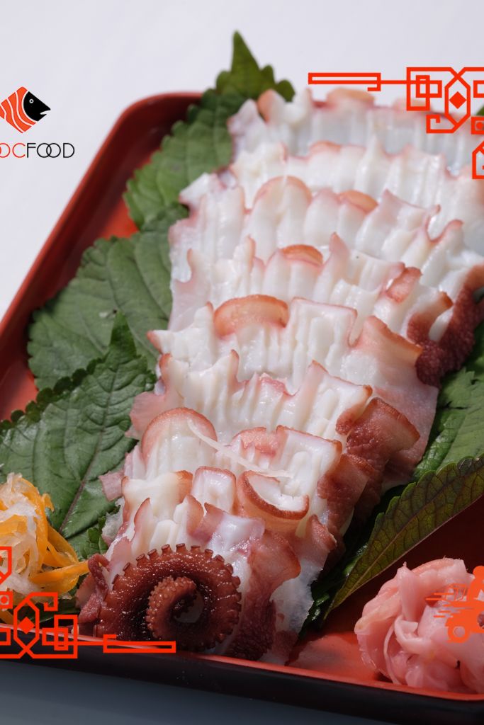 SASHIMI Bạch Tuộc Nhật Bản