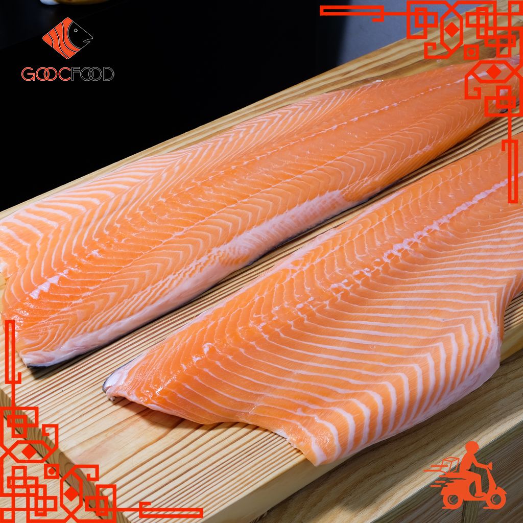 Fillet cá hồi nguyên miếng