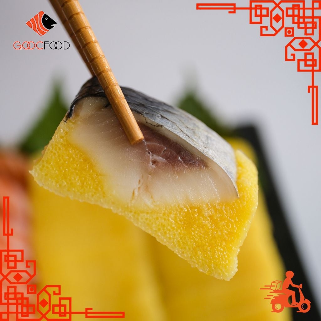 SASHIMI cá TRÍCH ép trứng Nhật Bản