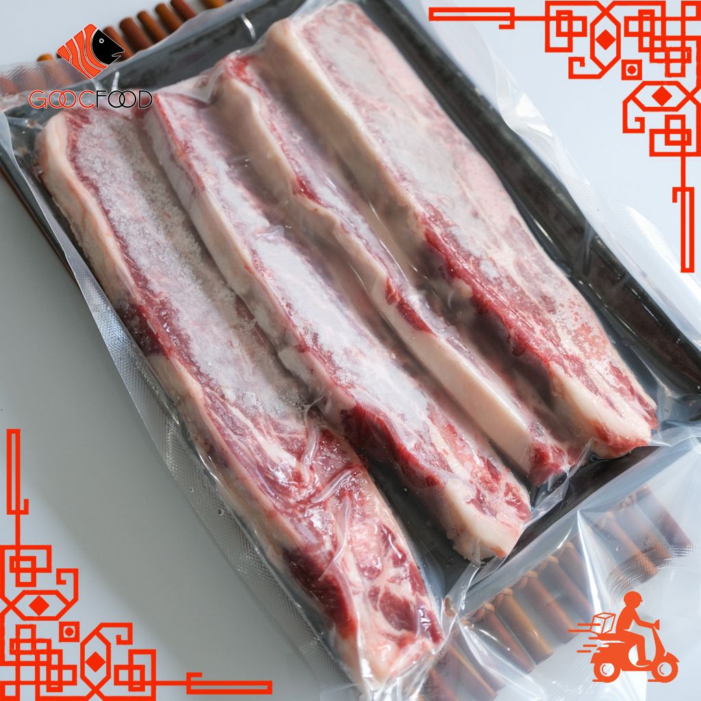 Sườn Bò Mỹ Có Xương 500gr