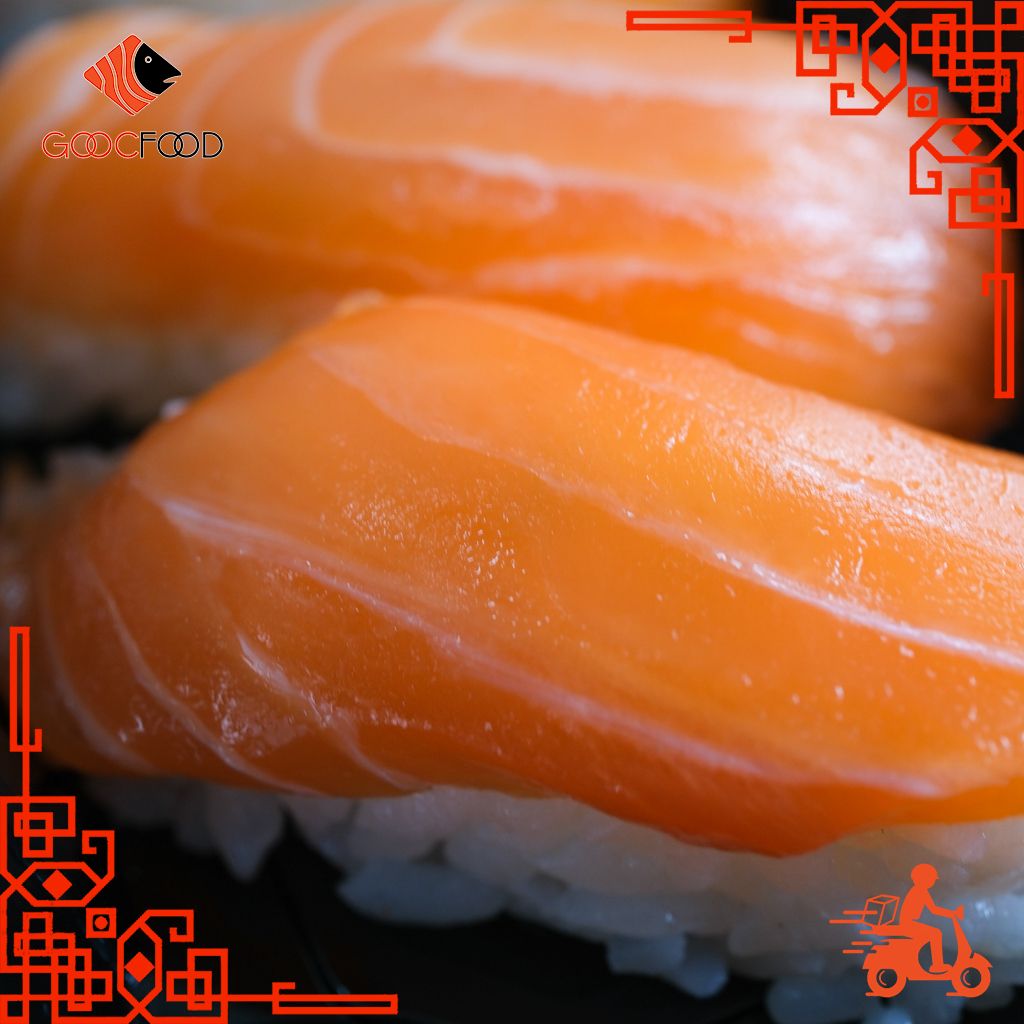 Sushi nigiri cá hồi