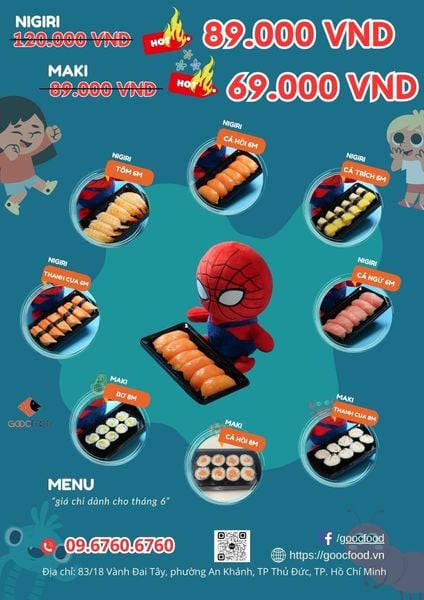 Maki Cá Hồi
