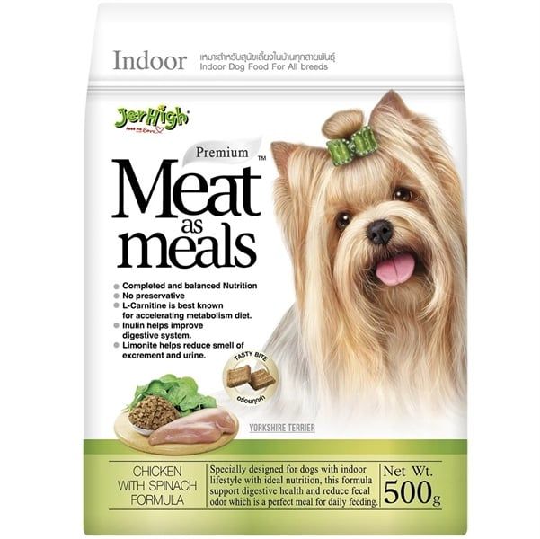 Thức ăn hạt mềm cho chó JerHigh Meat as Meals Holistic 500gr