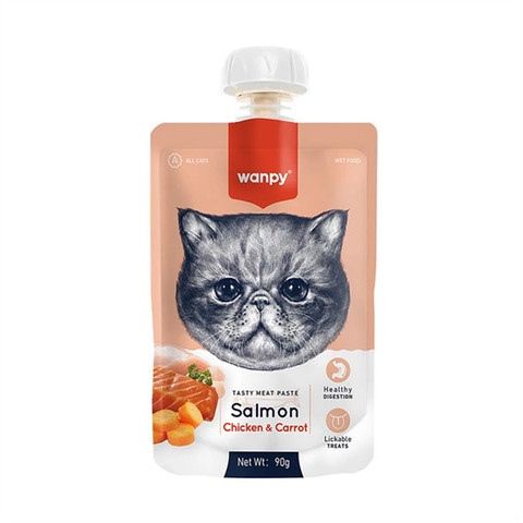 Súp thưởng nắp vặn Wanpy cho mèo