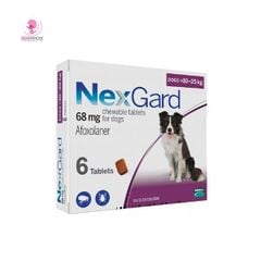 Viên nhai trị ve, bọ chét cho chó 10-25kg viên lẻ NEXGARD