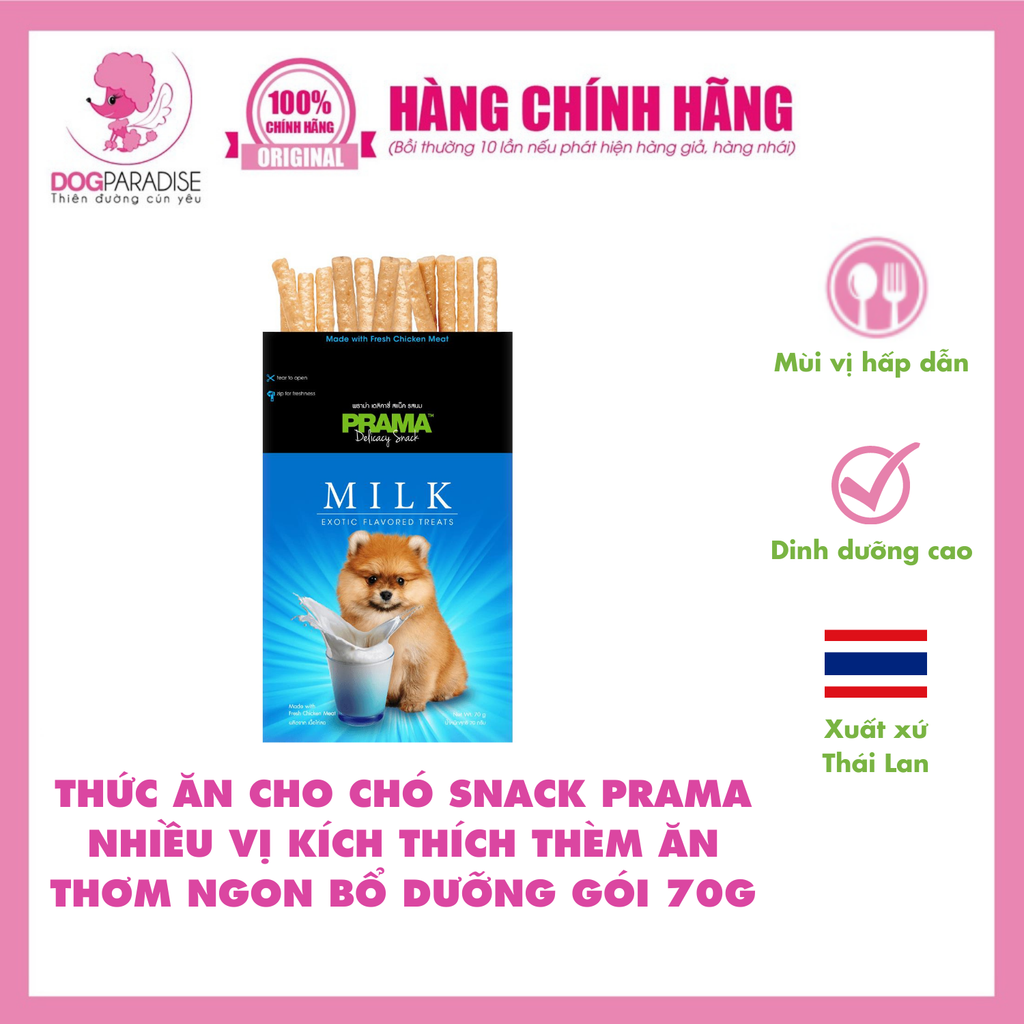 Snack dinh dưỡng vị cá hồi 70g | Prama