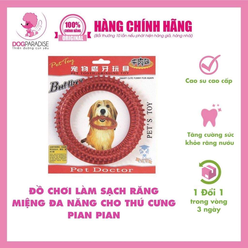 Đồ Chơi Cho Chó Giúp Sạch Răng P721 | PIAN PIAN